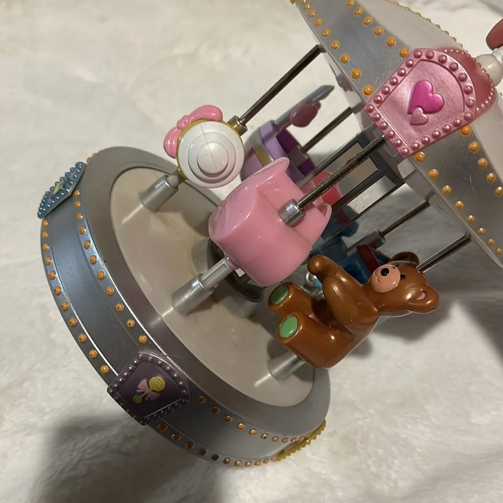 MGA Entertainment Carousel Merry Go Round Windup 5sies Quintuplets Nursery Decor
